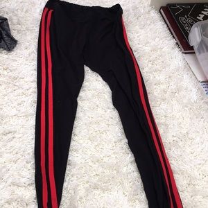 SUZETTE stretch black leggings (size os)